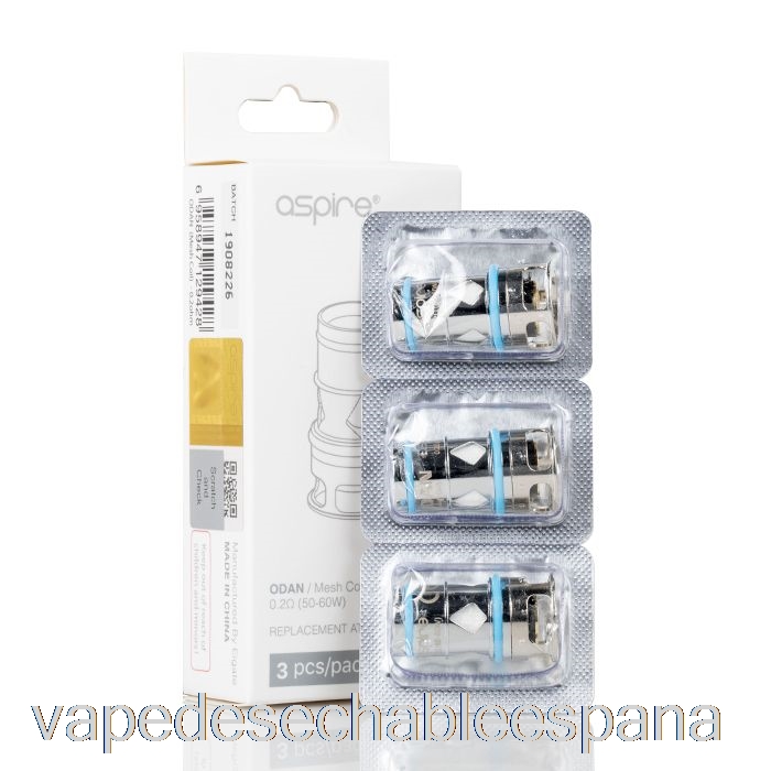 Vape Desechable España Aspirar Odan Y Odan Mini Bobinas De Repuesto Bobinas De Malla De 0.2ohm